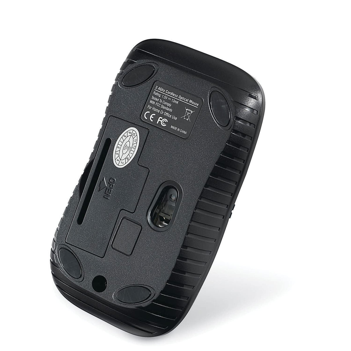 Verbatim Wireless Notebook Optical Mouse, Commuter Series – Matte Black