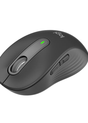 Logitech Signature M650 Wireless Mouse - for Small to Medium Sized Hands, 2-Year Battery, Silent Clicks, Customizable Side Buttons, Bluetooth, Multi-Device Compatibility (Graphite)