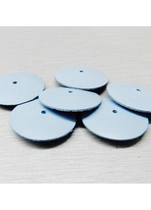 Silicone Polishing Wheels Knife Edge Sharp Blue Fine Jewelry EVE Germany Pack 6