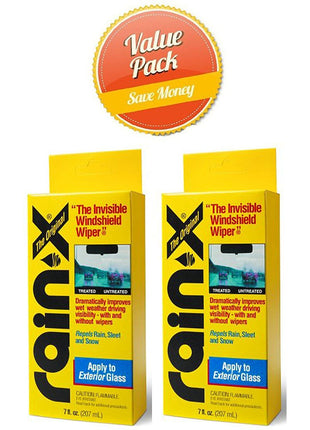 Rain-X 800002243 Glass Treatment- 7 fl oz. 2 pack