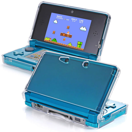 3DS Case - VSEER Ultra Clear Crystal Transparent Hard Shell Protective Case Cover Skin for Nintendo 3DS