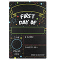First Day Last Day of School Chalkboard Double Sided Sign - 12inch x 7.9inch