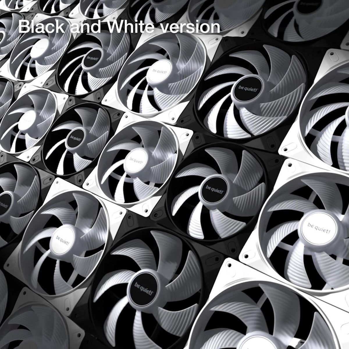be quiet! Light Wings LX 120mm PWM high-Speed PC Case Fan | Black | BL123