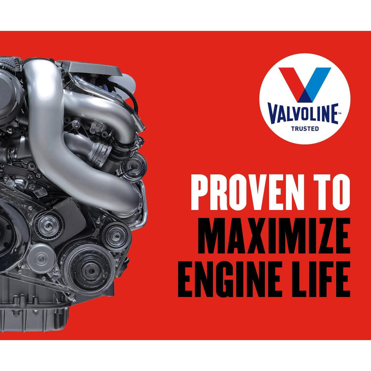 Valvoline High Mileage with MaxLife Technology SAE 5W-20 Synthetic Blend Motor Oil 5 QT