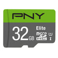 PNY 32GB Elite Class 10 U1 microSDHC Flash Memory Card - 100MB/s Read, Class 10, U1, Full HD, UHS-I, Micro SD (Pack of 1)