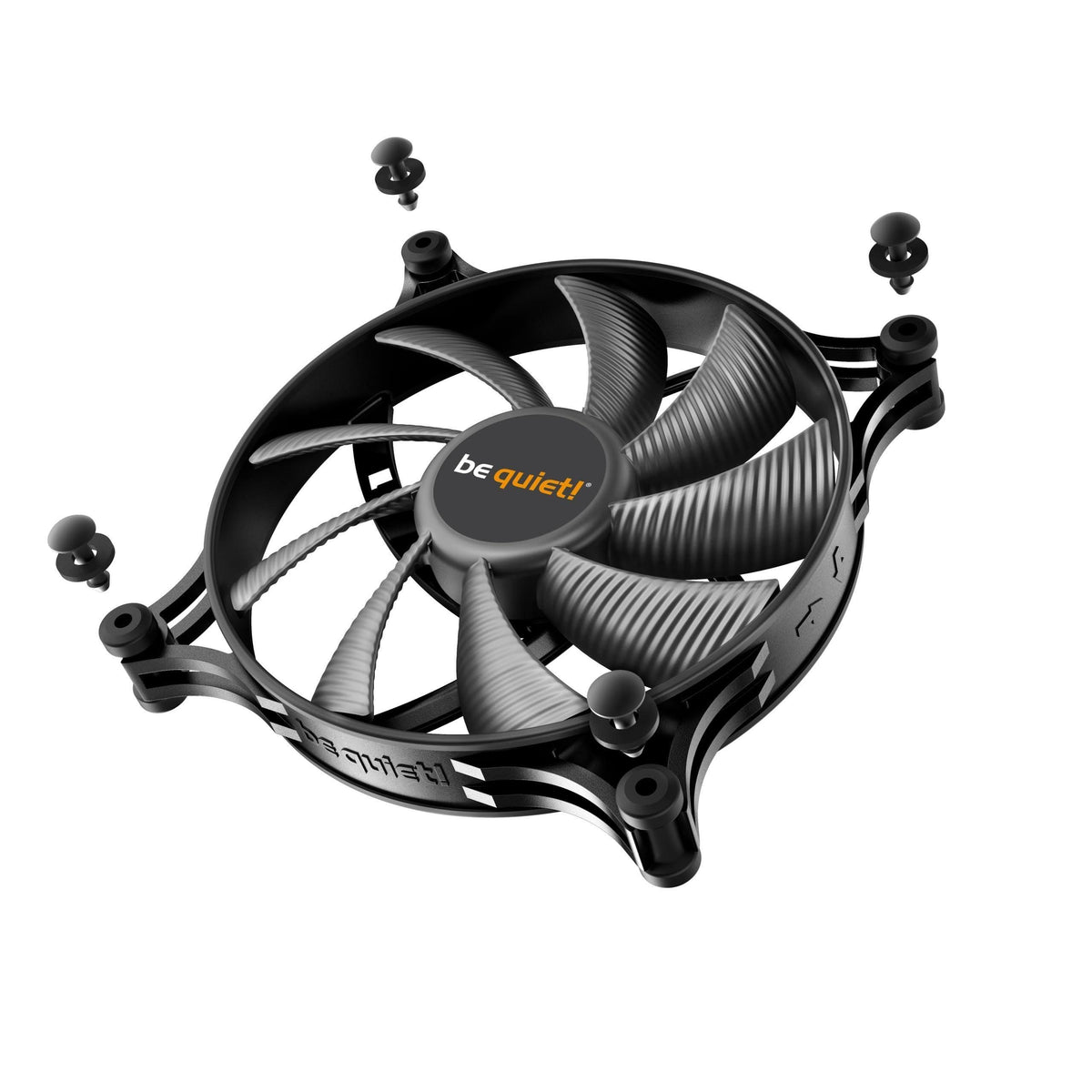 be quiet! Shadow Wings 2 140mm PWM Low Noise Cooling Fan | Black | BL087