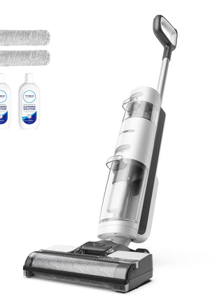 Tineco Floor ONE i5 Stretch Wet Dry Vacuum Cleaner, Vacuum & Mop in One Step, 20kpa Powerful Suction, 180° Lay-Flat Design, Anti-Tangle Design, Dual-Sided Edge Cleaning, Up to 30* Minutes Runtime