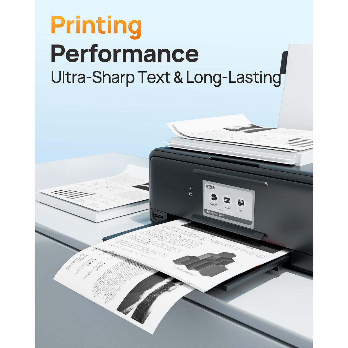 E-Z Ink Compatible TN760 Toner Cartridges Replacement for Brother TN-760 TN730 TN-730 to Use with HL-L2350DW HL-L2395DW HL-L2390DW HL-L2370DW MFC-L2750DW MFC-L2710DW DCP-L2550DW (Black, 4 Pack)