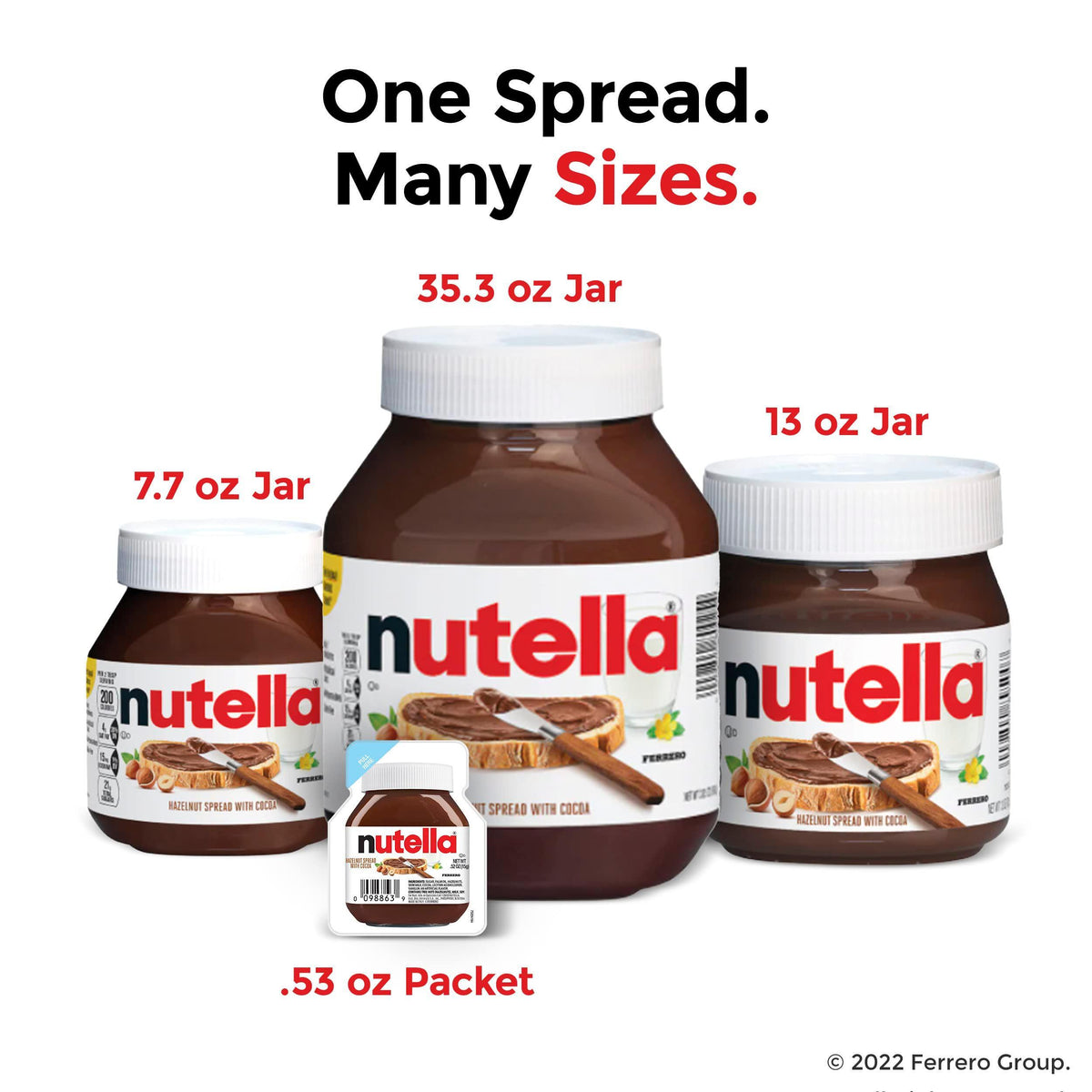 Nutella Chocolate Hazelnut Spread 35.3oz Jar
