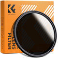 K&F Concept 67mm Variable ND2-ND400 ND Lens Filter (1-9 Stops) for Camera Lens Adjustable Neutral Density Filter with Microfiber Cleaning Cloth (B-Series)