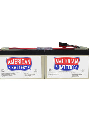 RBC18 UPS Replacement Battery for APC By American Battery