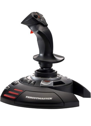 Thrustmaster T-Flight Stick X USB Ergonomic Flight Sim Joystick - PC | Plug and play, adjustable resistance, twist rudder, detachable throttle, 12 programmable buttons, weighted base, presets