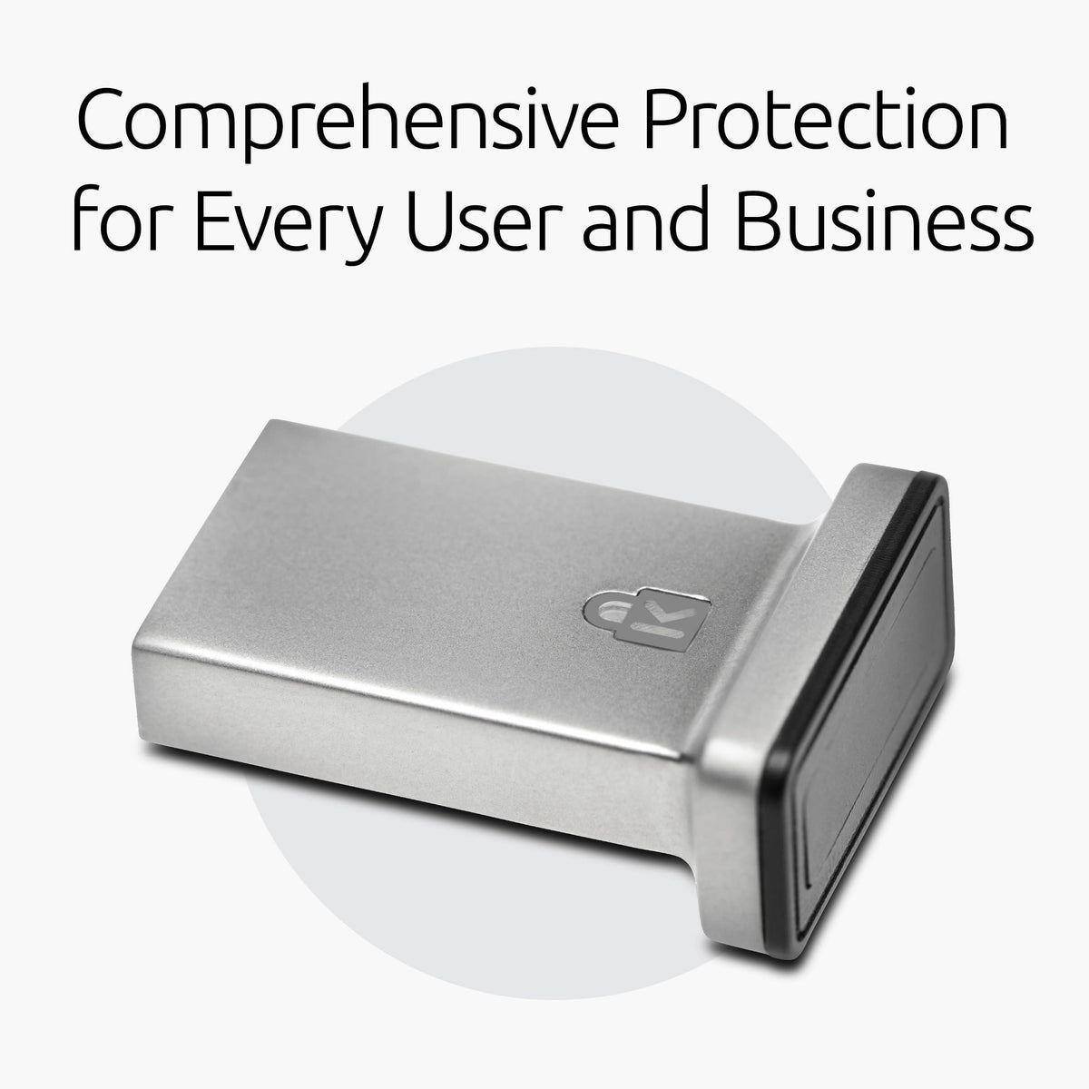 Kensington VeriMark™ Gen2 USB-A Fingerprint Key Reader - Windows Hello & Windows Hello for Business, Tap and Go, Anti-Spoofing (K64704WW)