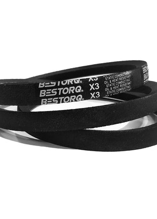 BESTORQ B27 or 5L300 V-Belt, Classic Wrapped Rubber X3 V-Belt, Black, 30 inch Outside Circumference x .66 inch Width x .43 inch Height, Pack of 2