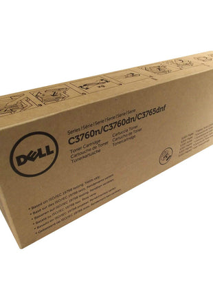 Dell Genuine W8D60 Extra High Yield Black Toner Cartridge for C3760n, C3760dn, C3765dnf Printers