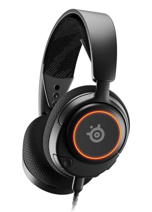 SteelSeries New Arctis Nova 3 Multi-Platform Gaming Headset - Signature Arctis Sound - ClearCast Gen 2 Mic - PC, PS5/PS4, Xbox Series X|S, Switch, Mobile,Black