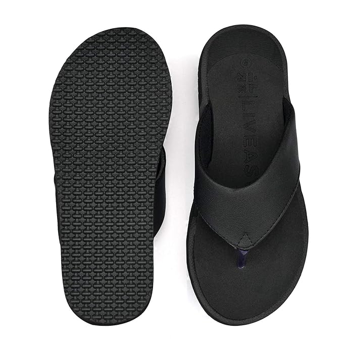 LivEasy Diabetic and Orthopaedic Adjustable Strap Super Comfort Doctor Slippers for Men