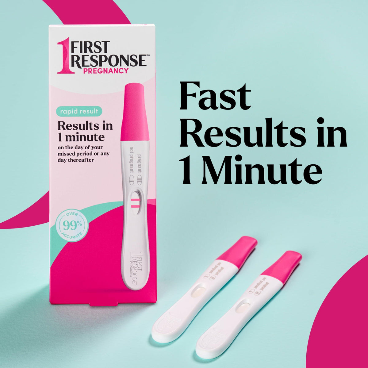 First Response Rapid Result Pregnancy Test, 2 Pack