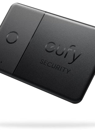 eufy Security SmartTrack Card E30 (Black, 1-Pack), Works with Apple Find My (iOS Only), Wallet Tracker, Phone Finder, Up to 3-Year Battery Life(Android Not Supported), Water Resistant