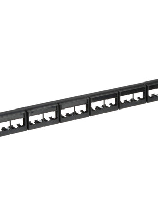 Panduit CPPL24WBLY 24-Port Flat Patch Panel, Black