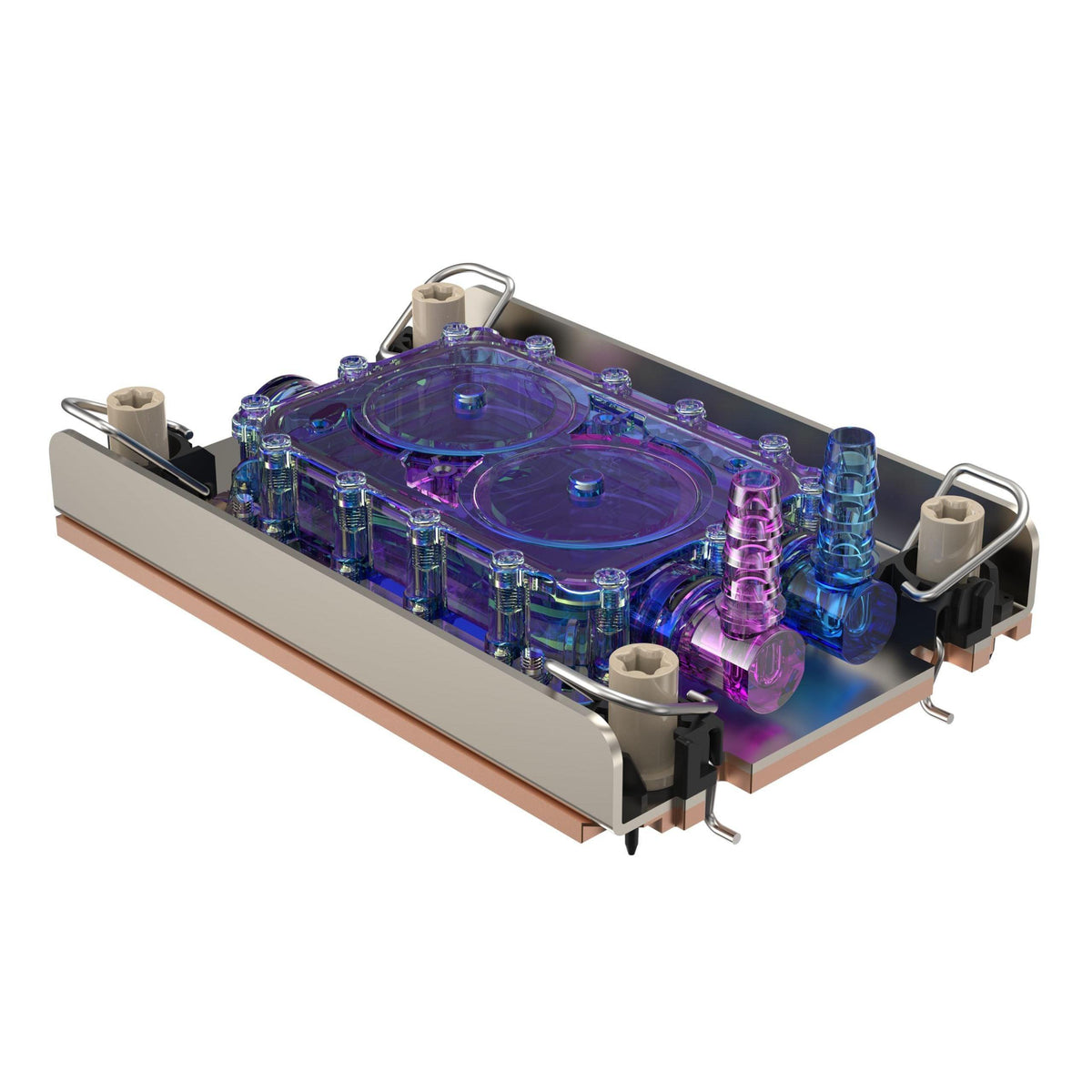 Cooler Master PL360 SPR, Intel Xeon Platinum Edition Close-Loop AIO Liquid Cooler, Double Impeller Pump, Triple Mobius 120mm PWM, 360mm Radiator, Sapphire Rapids LGA 4677 Platform