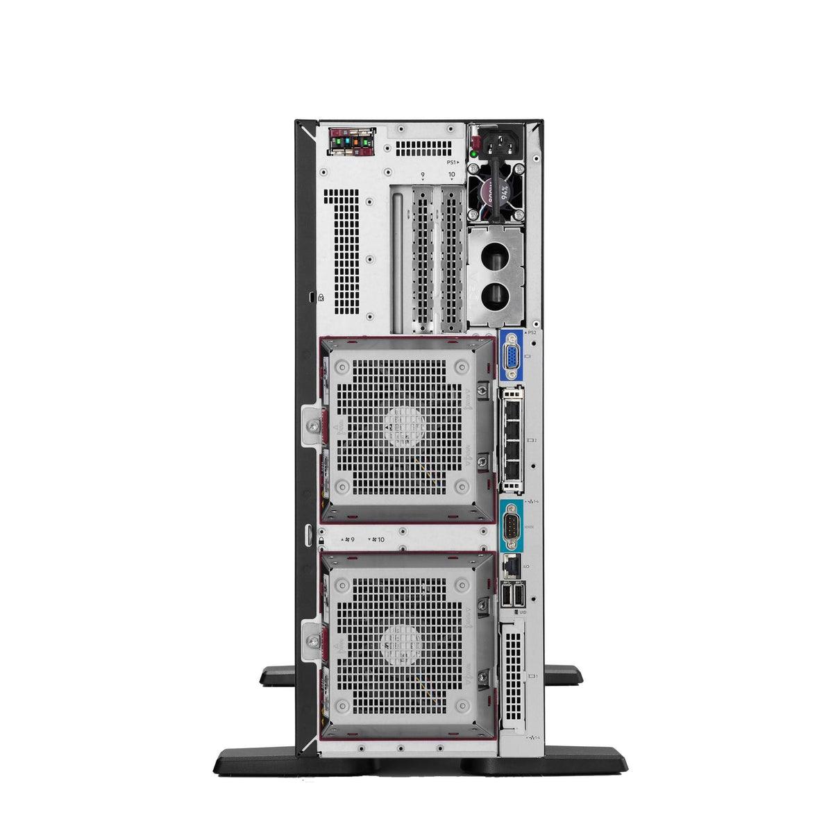 Hewlett Packard Enterprise ProLiant ML350 Gen11 Tower Server w/one Intel Xeon Silver 4410Y Processor, 2.0GHz 12‑core 1P 64GB‑R MR408i‑o 8SFF 2x480GB SSD 2x800W RPS (HPE Smart Choice P69310-005)