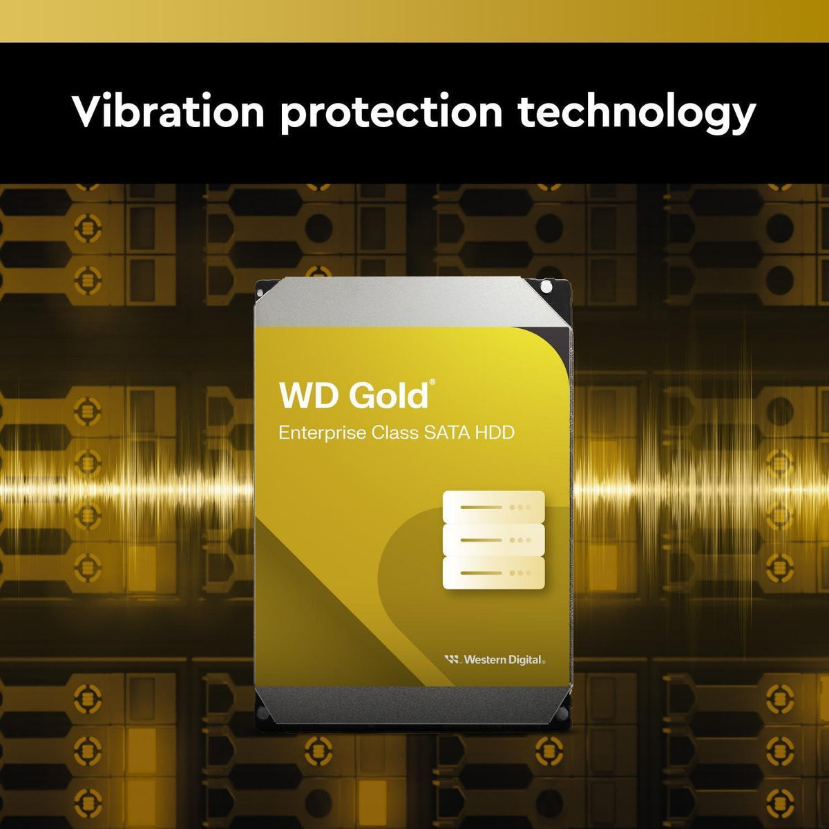 Western Digital 6TB WD Gold Enterprise Class Internal Hard Drive - 7200 RPM Class, SATA 6 Gb/s, 256 MB Cache, 3.5" - WD6004FRYZ