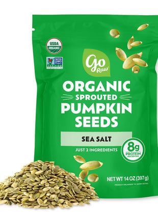 Go Raw Organic Sprouted Pumpkin Seeds, 14 Oz