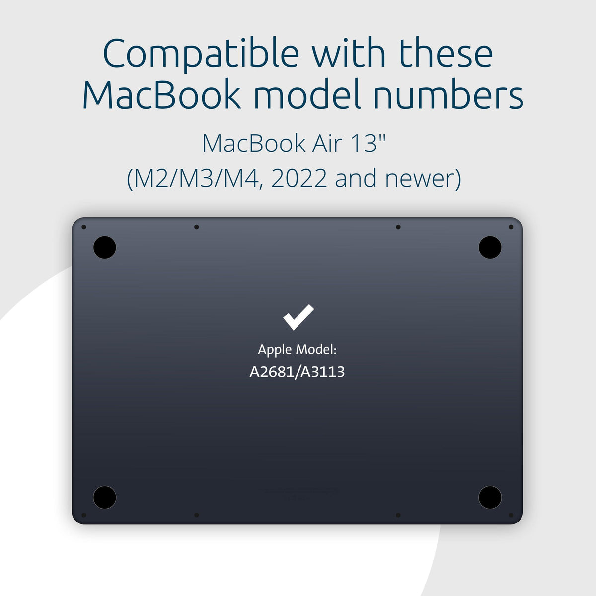 Kensington MagPro™ Elite Magnetic Privacy Screen for MacBook Air 13.6 inch (M2/M3/M4, 2022 and newer, K58374WW)
