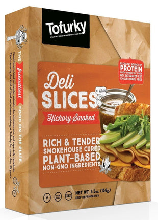 Tofurky, Deli Slices, Hickory Smoked, 5.5 oz