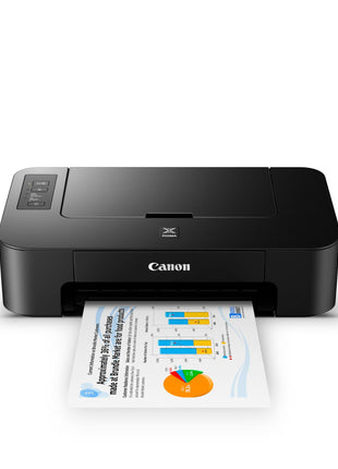 Canon TS202 Inkjet Photo Printer, Black (USB Required, not Included)