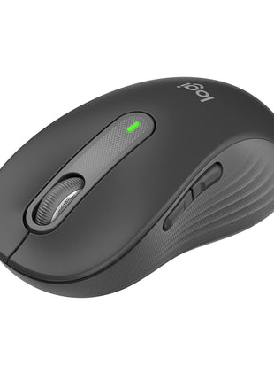 Logitech Signature M650 L Full Size Wireless Mouse - for Large Sized Hands, 2-Year Battery, Silent Clicks, Customizable Side Buttons, Bluetooth, Multi-Device Compatibility (Graphite)