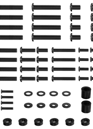 WALI Universal TV Mount Hardware Kit Includes M4 M5 M6 M8, Fit Most up to 80 inches TV/Monitor Mounts (UVSP-N), Black
