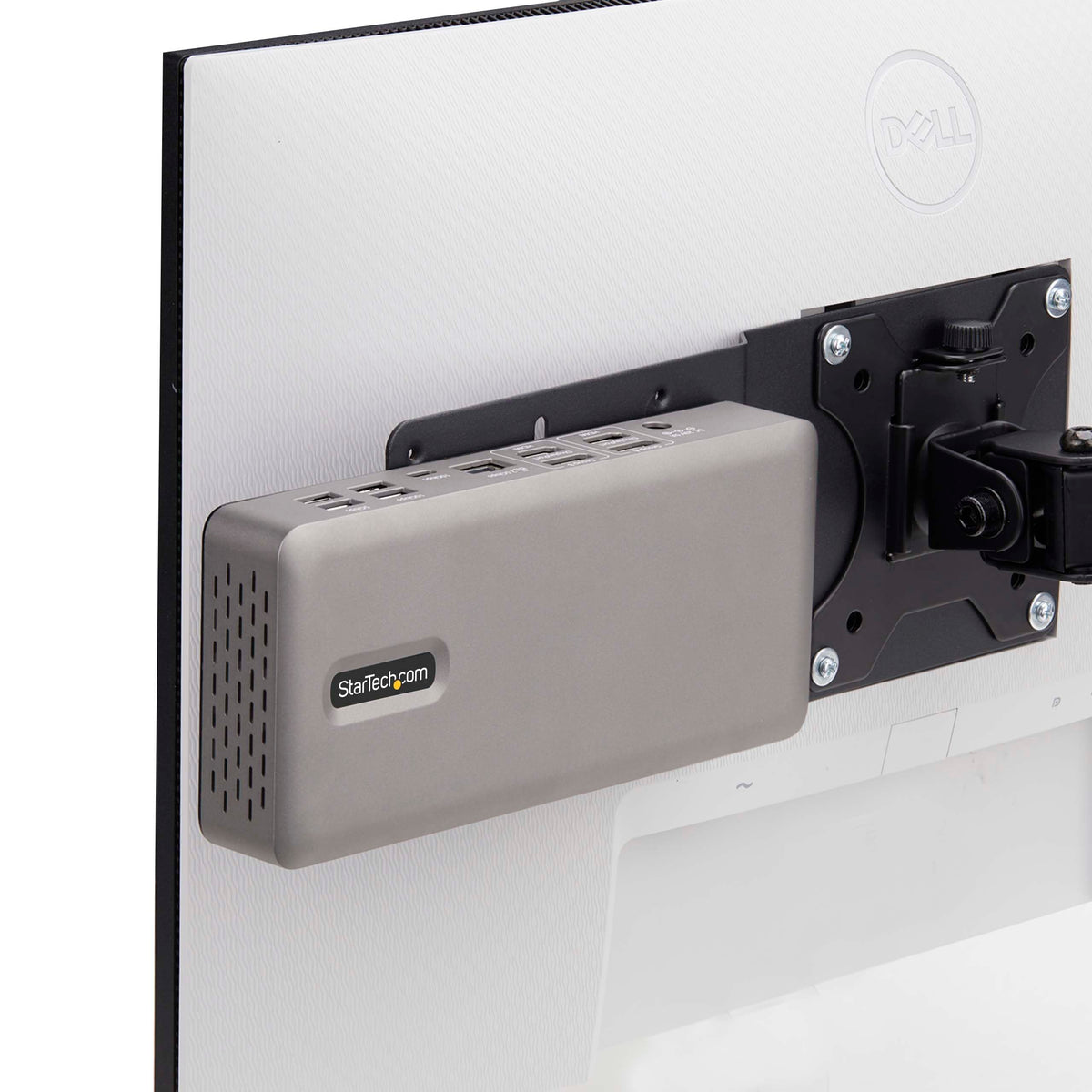 StarTech.com VESA Mounting Bracket for NUC/Thin Clients or Laptop Docking Stations, VESA 75x75/100x100 Compatible
