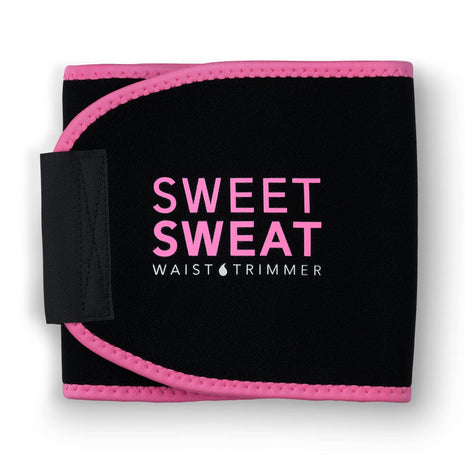Sports Research Sweet Sweat Waist Trimmer (Core Series) - Premium Sweat Enhancing Fitness Band for Women & Men