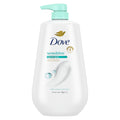 Dove Body Wash with Pump Sensitive Skin For 24hr Lotion-Soft Skin Moisturizing Skin Cleanser Gentle Hypoallergenic Formula with No Sulfates No Parabens 30.6 oz