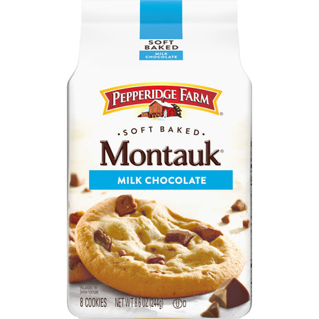 Pepperidge Farm Montauk Soft Baked Milk Chocolate Chunk Soft Baked, 8.6 Oz