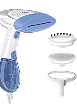 Conair Handheld Garment Steamer for Clothes, ExtremeSteam 1200W, Portable Handheld Design,White/Blue
