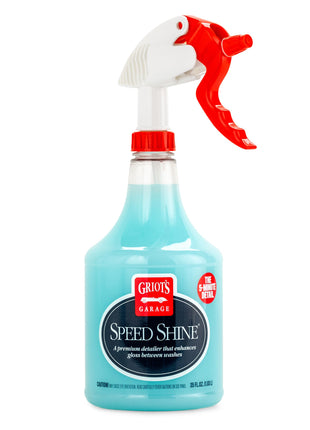 Griot's Garage Speed Shine for Car Detailing, Quick Detailer for All Exterior Surfaces, Trim and Wheels, Provides a Glossy Finish, 11146, 35 oz