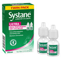 Systane Ultra Lubricant Eye Drops, Artificial Tears for Dry Eye, Twin Pack, 10-mL Each