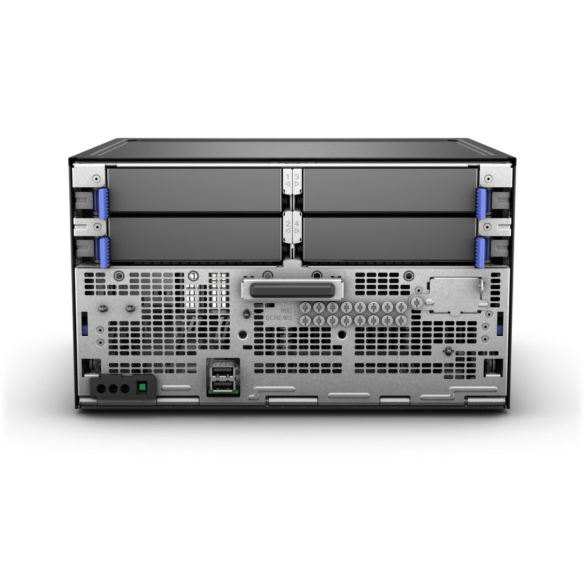 Hewlett Packard Enterprise ProLiant MicroServer Gen11 Tower Server, Intel Xeon E-2414 Processor, 16GB Memory, External 180W US Power Supply (HPE Smart Choice P78521-005)