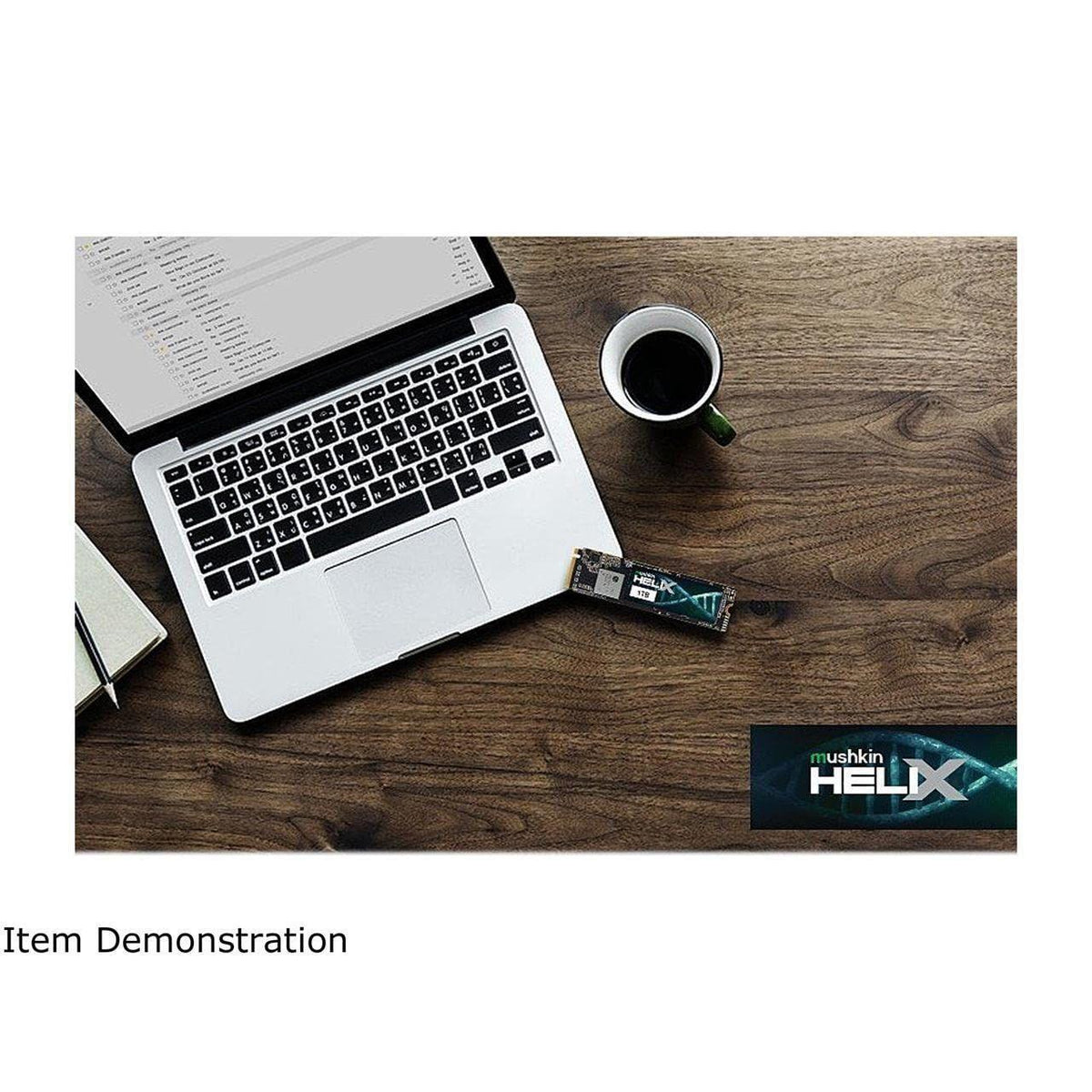 Mushkin Helix-L – 2TB PCIe NVMe 1.3 – M.2 (2280) Internal Solid State Drive (SSD) – Gen3 x4 – 3D TLC - (MKNSSDHL2TB-D8)