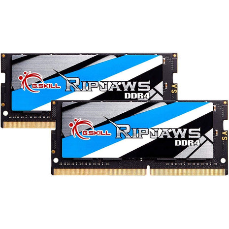 G.SKILL Ripjaws DDR4 SO-DIMM Series DDR4 RAM 32GB (2x16GB) 3200MT/s CL22-22-22-52 1.20V Unbuffered Non-ECC Notebook/Laptop Memory SO-DIMM (F4-3200C22D-32GRS)