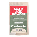 Coolinario Malic Acid Powder (4 Oz) Sour Powder | Food Grade Flavor Enhancer for Homemade Beverages, Jams, Candy & Pickled Foods | Adds Tartness & Balances Sweetness | Ideal for Cider, Wine & Fruit Recipes | Easy to Use