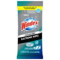 Windex Electronic Cleaning Wipes, Pre-Moistened Screen Wipes for TVs, Phones, and Other Electronics, Resealable for a Freshness Lock, 25 Count