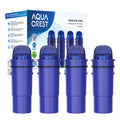 AQUA CREST CRF-950Z NSF Certified Pitcher Water Filter, Replacement for Pur CRF950Z, DS-1800Z, PPT700W, PPF951K, CR-1100C, CR-6000C, PPT711W, PPT711, PPT710W, PPT111W and More Pur Pitchers (Pack of 4)
