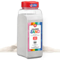 Hygloss Colored Sand for Crafts – 3 lb Bottle, White – Vibrant Colorful Fine Sensory Play Sand Art Kits for Kids – Classroom Activities for Children 3 4 5 6 7 8 9 10 11 12 – Safe for Ages 3+