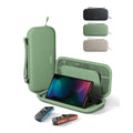 Belkin Nintendo Switch 2 Case, Travel Bag w/AirTag Holder & Storage Pocket for Up to 12 Game Cards - Portable, Lightweight Carrying Case w/Hard Shell, Soft Interior, Switch 2 Accessories - Sage
