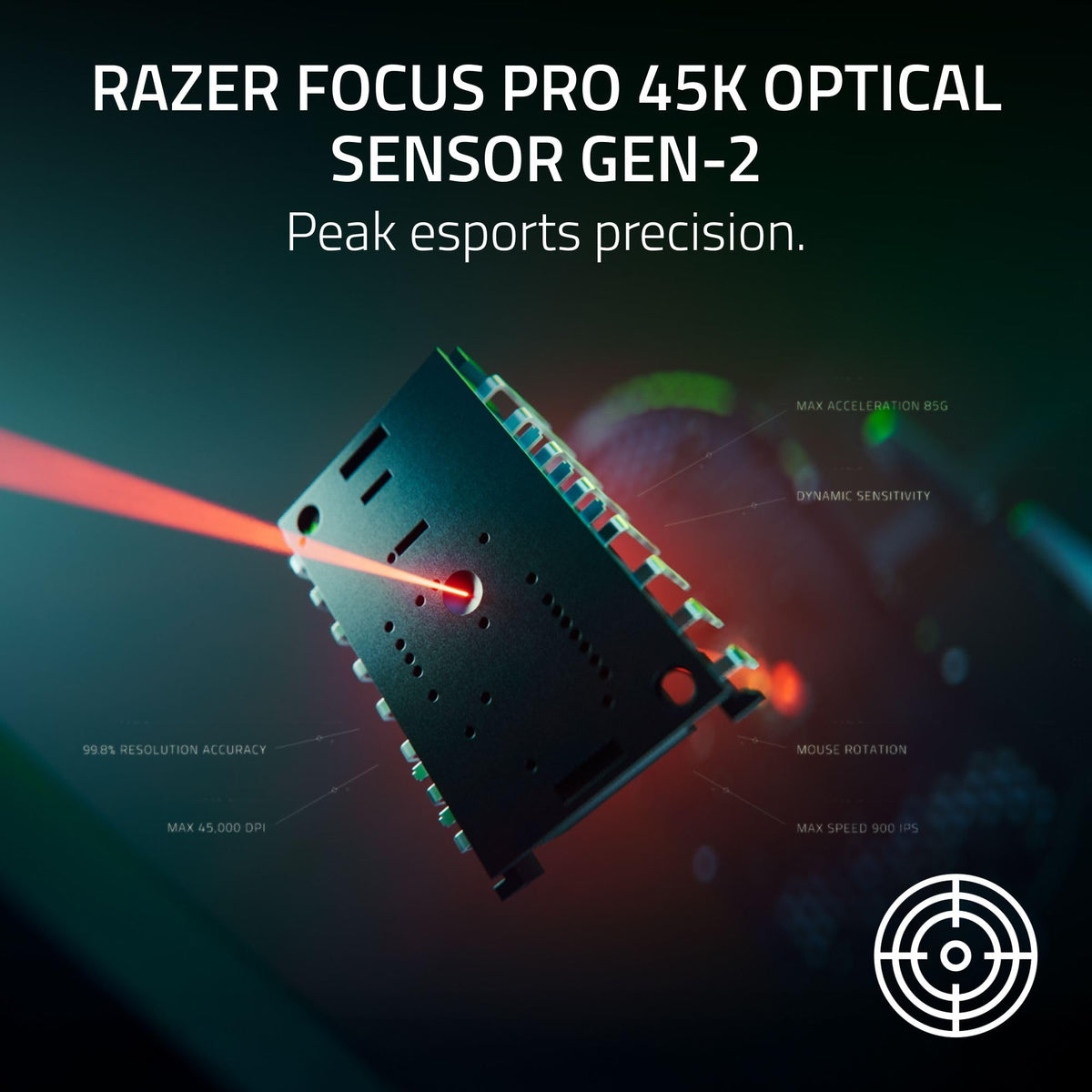 Razer DeathAdder V4 Pro Wireless Gaming Mouse: 56g Lightweight - HyperSpeed Wireless Gen-2 - Optical Scroll Wheel - Optical Switches Gen-4 - Focus Pro 45K Sensor Gen-2 - Up to 150 Hr Battery - Black