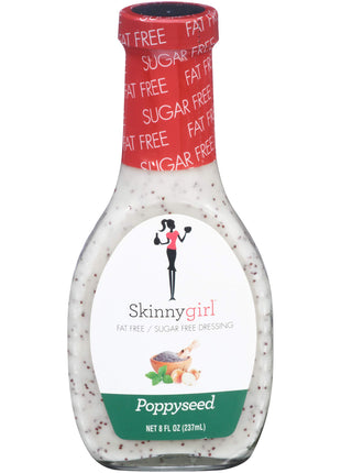 Skinnygirl Sugar Free Gluten Free Salad Dressing, Poppyseed, 8 Ounce